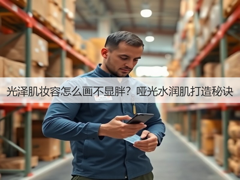 光泽肌妆容怎么画不显胖？哑光水润肌打造秘诀