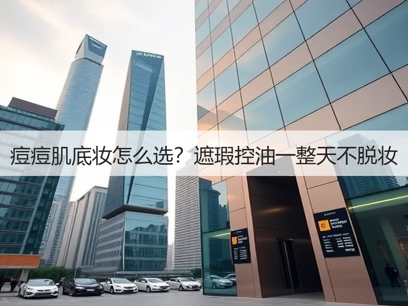 痘痘肌底妆怎么选？遮瑕控油一整天不脱妆