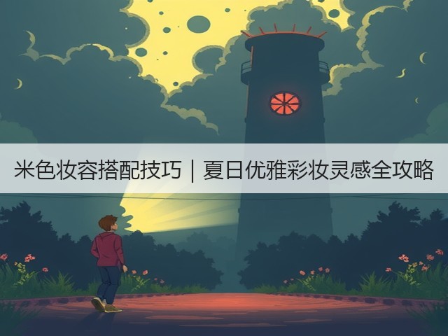 米色妆容搭配技巧｜夏日优雅彩妆灵感全攻略(图1)