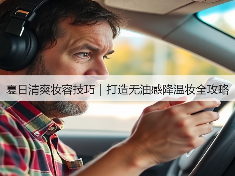 夏日清爽妆容技巧｜打造无油感降温妆全攻略