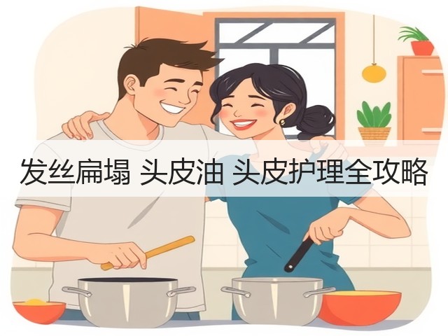 发丝扁塌 头皮油 头皮护理全攻略(图2) 发丝扁塌 头皮油 头皮护理全攻略(图2)