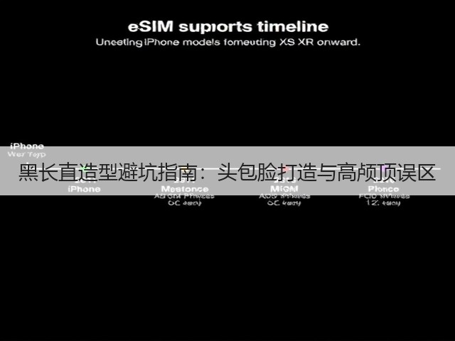 黑长直造型避坑指南:头包脸打造与高颅顶误区(图2) 黑长直造型避坑指南:头包脸打造与高颅顶误区(图2)