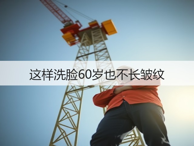 这样洗脸60岁也不长皱纹(图1) 这样洗脸60岁也不长皱纹(图1)