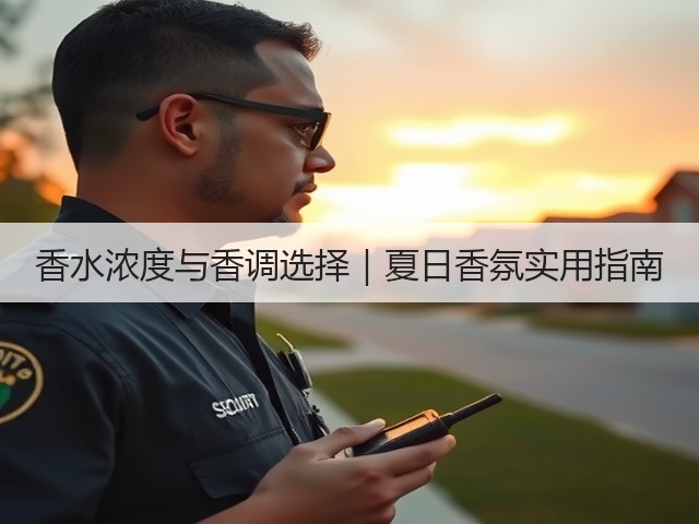 香水浓度与香调选择｜夏日香氛实用指南(图1)