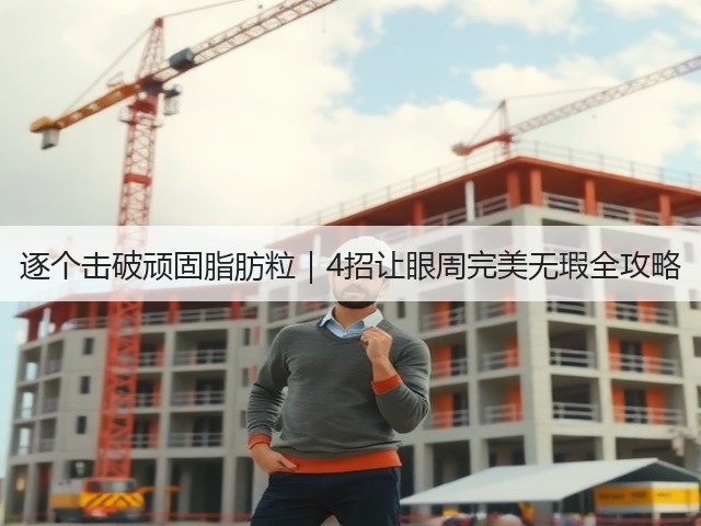 逐个击破顽固脂肪粒｜4招让眼周完美无瑕全攻略(图2)