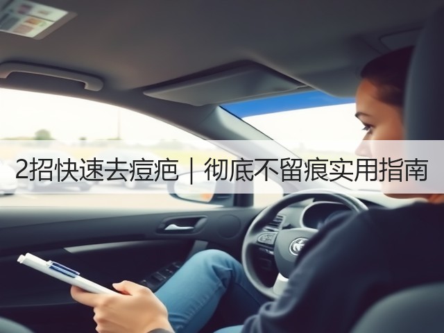 2招快速去痘疤|彻底不留痕实用指南(图3) 2招快速去痘疤|彻底不留痕实用指南(图3)