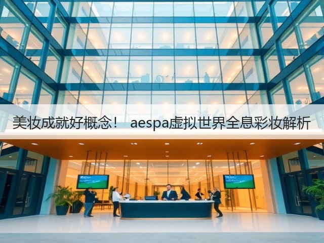 美妆成就好概念! aespa虚拟世界全息彩妆解析(图1) 美妆成就好概念! aespa虚拟世界全息彩妆解析(图1)