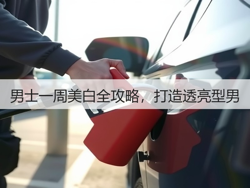 男士一周美白全攻略，打造透亮型男