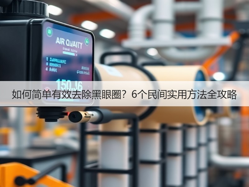如何简单有效去除黑眼圈？6个民间实用方法全攻略