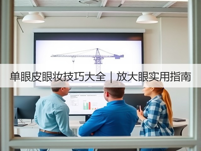 单眼皮眼妆技巧大全|放大眼实用指南(图2) 单眼皮眼妆技巧大全|放大眼实用指南(图2)