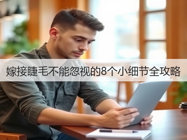 嫁接睫毛不能忽视的8个小细节全攻略(图2) 嫁接睫毛不能忽视的8个小细节全攻略(图2)
