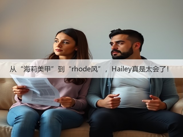 从“海莉美甲”到“rhode风”,Hailey真是太会了!(图2) 从“海莉美甲”到“rhode风”,Hailey真是太会了!(图2)