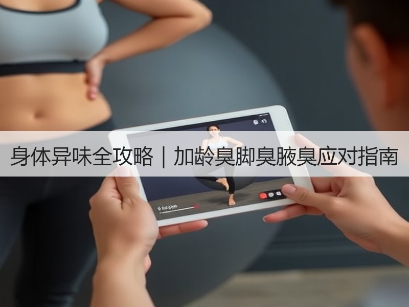 身体异味全攻略｜加龄臭脚臭腋臭应对指南
