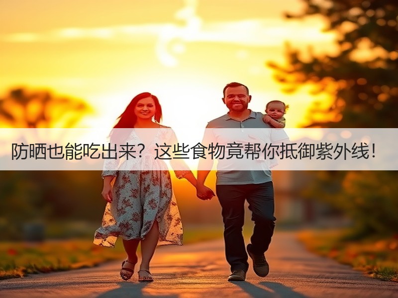 防晒也能吃出来？这些食物竟帮你抵御紫外线！