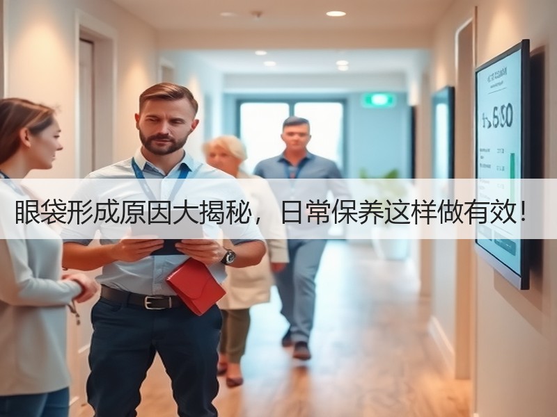眼袋形成原因大揭秘，日常保养这样做有效！
