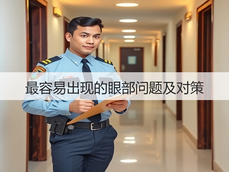 最容易出现的眼部问题及对策