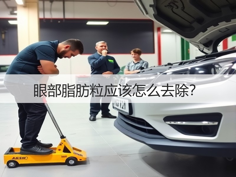 眼部脂肪粒应该怎么去除？