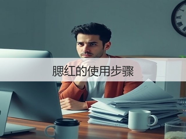 腮红的使用步骤(图2) 腮红的使用步骤(图2)