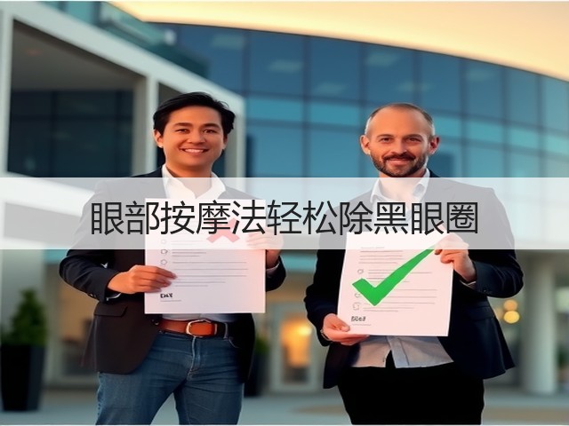 眼部按摩法轻松除黑眼圈(图2) 眼部按摩法轻松除黑眼圈(图2)