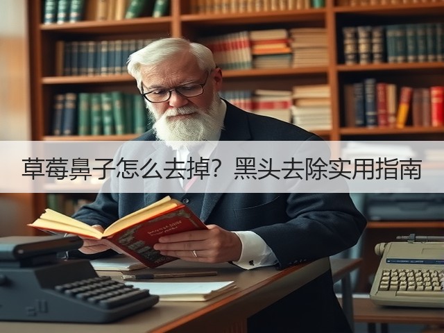 草莓鼻子怎么去掉?黑头去除实用指南(图1) 草莓鼻子怎么去掉?黑头去除实用指南(图1)