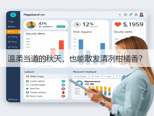 温柔当道的秋天，也能散发清冽柑橘香？(图1)