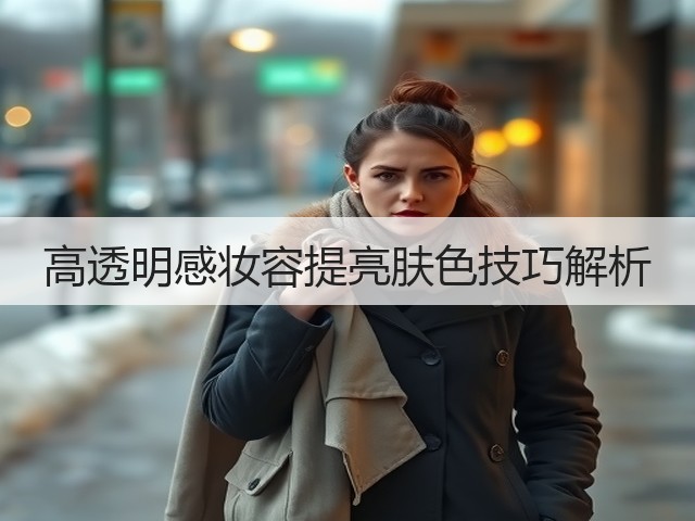 高透明感妆容提亮肤色技巧解析(图1) 高透明感妆容提亮肤色技巧解析(图1)