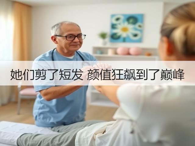她们剪了短发 颜值狂飙到了巅峰(图2) 她们剪了短发 颜值狂飙到了巅峰(图2)