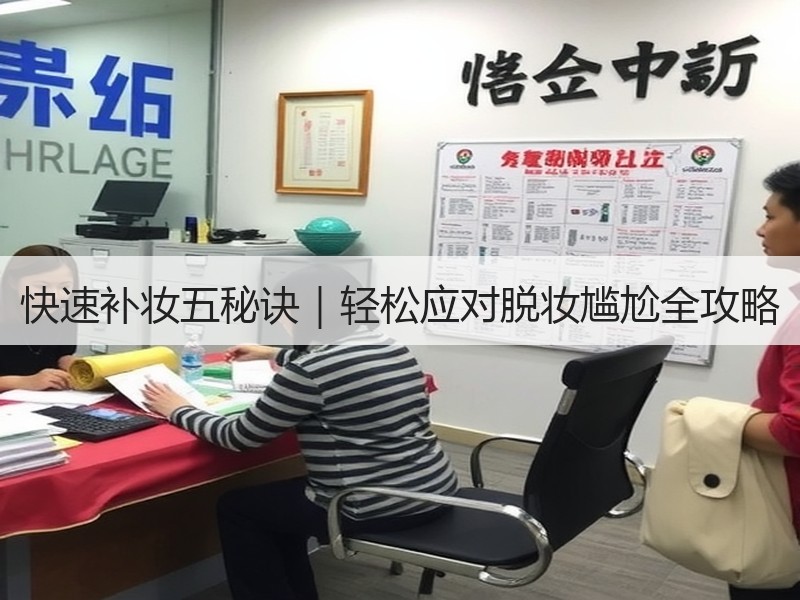 快速补妆五秘诀｜轻松应对脱妆尴尬全攻略