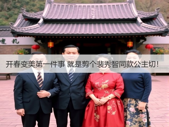 开春变美第一件事 就是剪个裴秀智同款公主切！(图1)