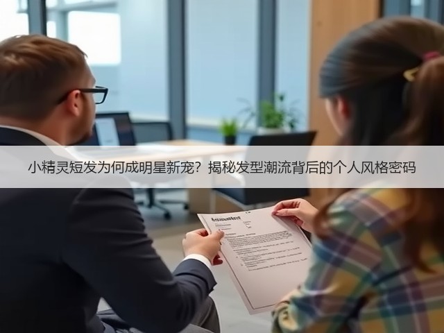 小精灵短发为何成明星新宠？揭秘发型潮流背后的个人风格密码(图1)