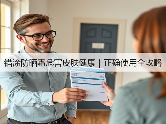 错涂防晒霜危害皮肤健康|正确使用全攻略(图3) 错涂防晒霜危害皮肤健康|正确使用全攻略(图3)