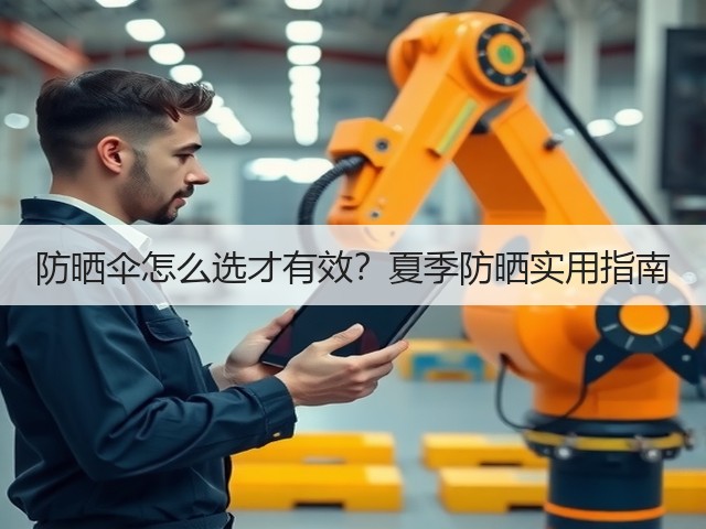 防晒伞怎么选才有效?夏季防晒实用指南(图2) 防晒伞怎么选才有效?夏季防晒实用指南(图2)