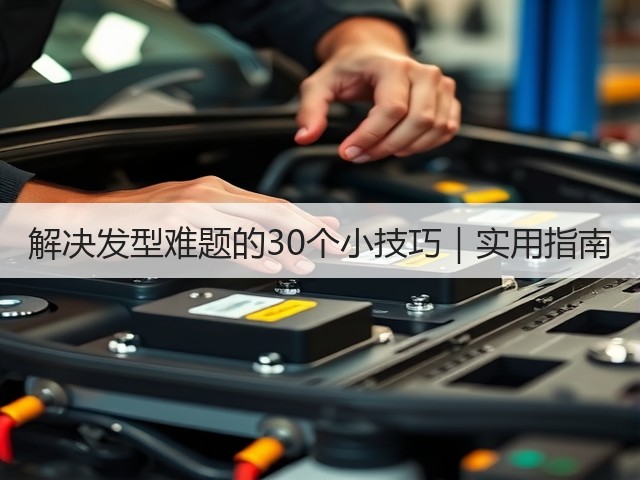 解决发型难题的30个小技巧|实用指南(图2) 解决发型难题的30个小技巧|实用指南(图2)
