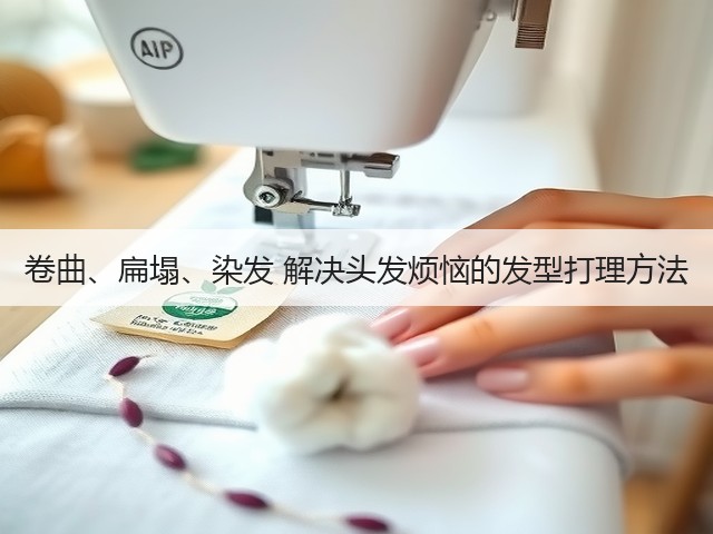 卷曲、扁塌、染发 解决头发烦恼的发型打理方法(图3) 卷曲、扁塌、染发 解决头发烦恼的发型打理方法(图3)