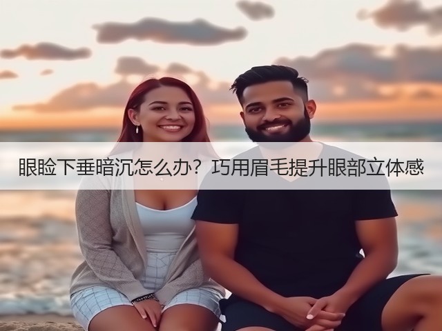 眼睑下垂暗沉怎么办?巧用眉毛提升眼部立体感(图3) 眼睑下垂暗沉怎么办?巧用眉毛提升眼部立体感(图3)