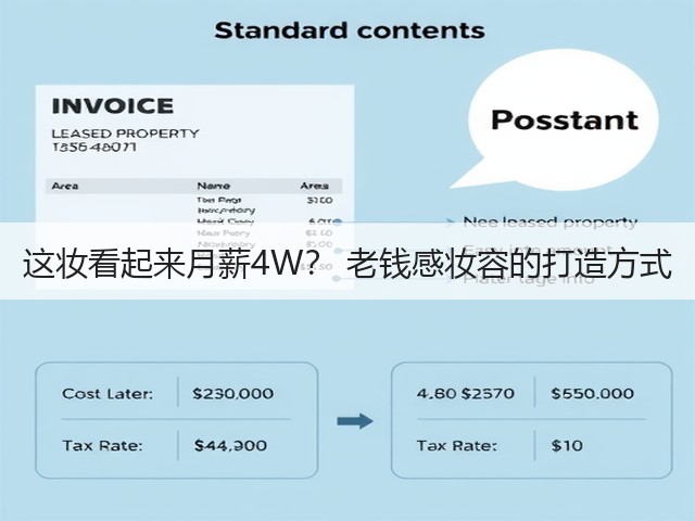 这妆看起来月薪4W? 老钱感妆容的打造方式(图1) 这妆看起来月薪4W? 老钱感妆容的打造方式(图1)