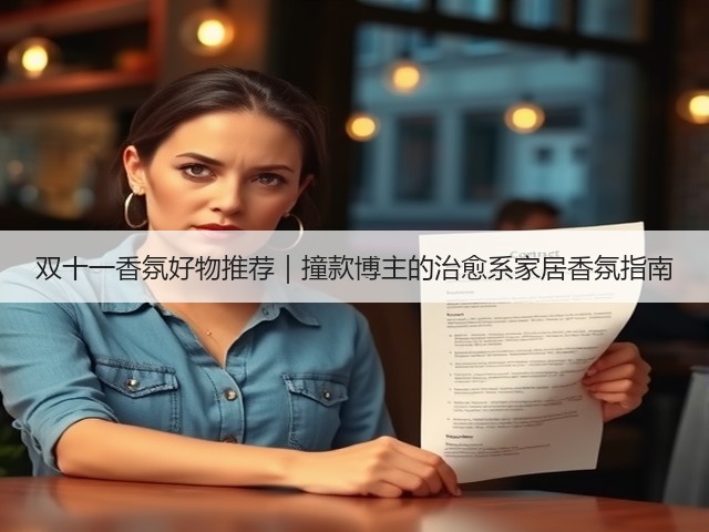 双十一香氛好物推荐|撞款博主的治愈系家居香氛指南(图1) 双十一香氛好物推荐|撞款博主的治愈系家居香氛指南(图1)