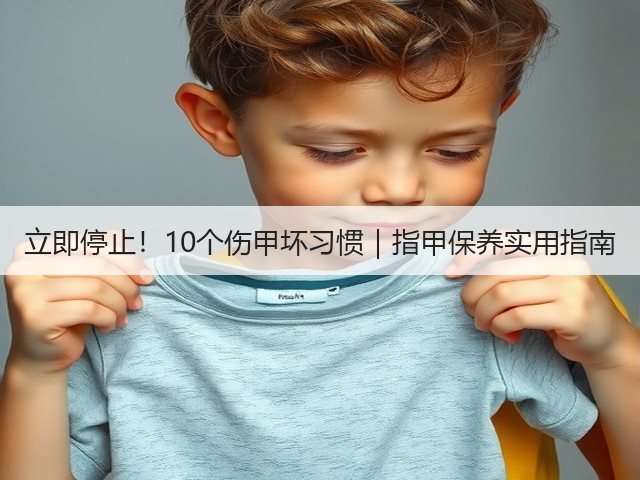 立即停止!10个伤甲坏习惯|指甲保养实用指南(图2) 立即停止!10个伤甲坏习惯|指甲保养实用指南(图2)