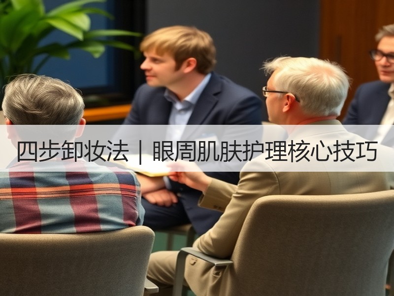 四步卸妆法｜眼周肌肤护理核心技巧