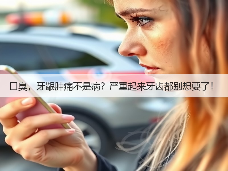 口臭，牙龈肿痛不是病？严重起来牙齿都别想要了！