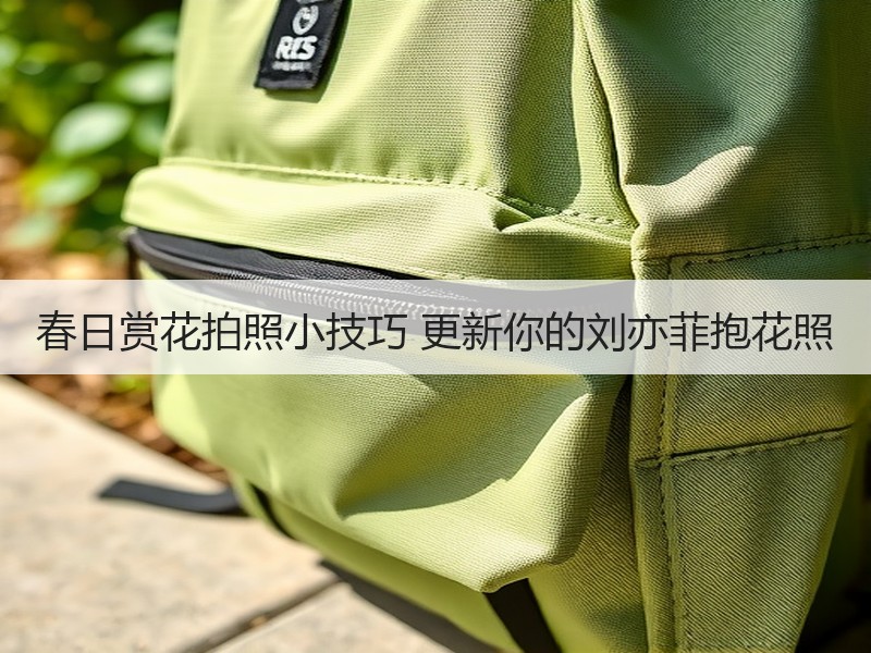 春日赏花拍照小技巧 更新你的刘亦菲抱花照
