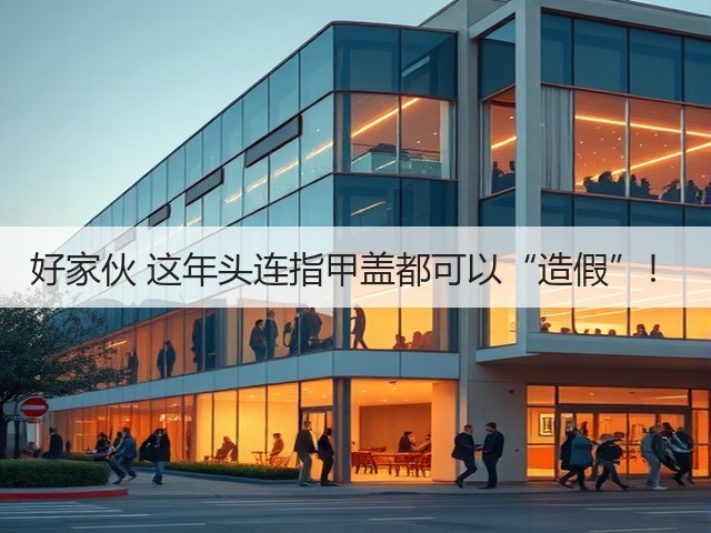 好家伙 这年头连指甲盖都可以“造假”!(图3) 好家伙 这年头连指甲盖都可以“造假”!(图3)