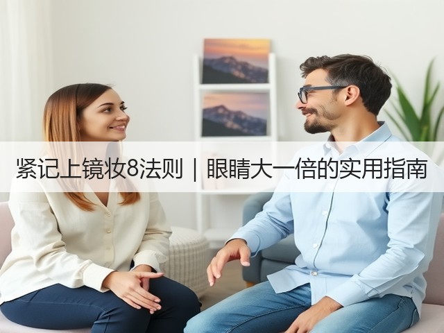 紧记上镜妆8法则|眼睛大一倍的实用指南(图1) 紧记上镜妆8法则|眼睛大一倍的实用指南(图1)