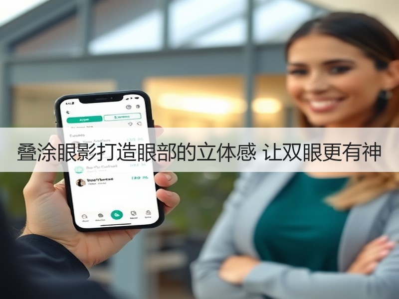 叠涂眼影打造眼部的立体感 让双眼更有神
