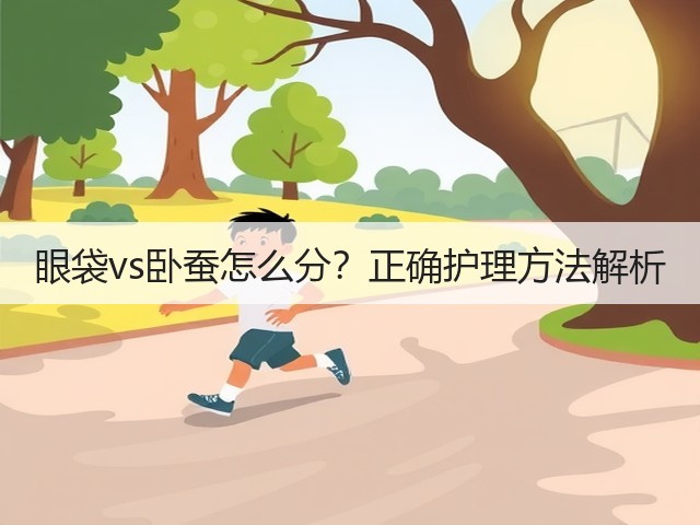 眼袋vs卧蚕怎么分？正确护理方法解析(图2)