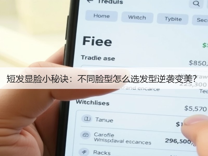 短发显脸小秘诀：不同脸型怎么选发型逆袭变美？