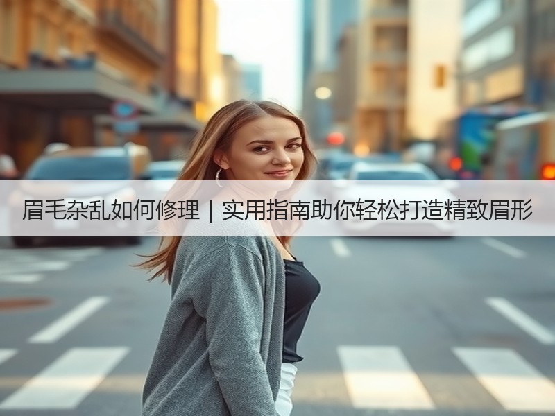 眉毛杂乱如何修理｜实用指南助你轻松打造精致眉形