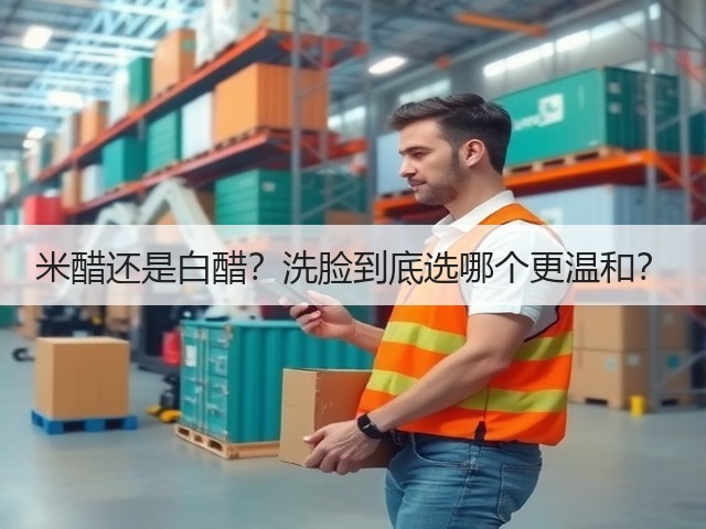米醋还是白醋？洗脸到底选哪个更温和？(图1)