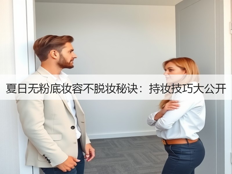 夏日无粉底妆容不脱妆秘诀：持妆技巧大公开