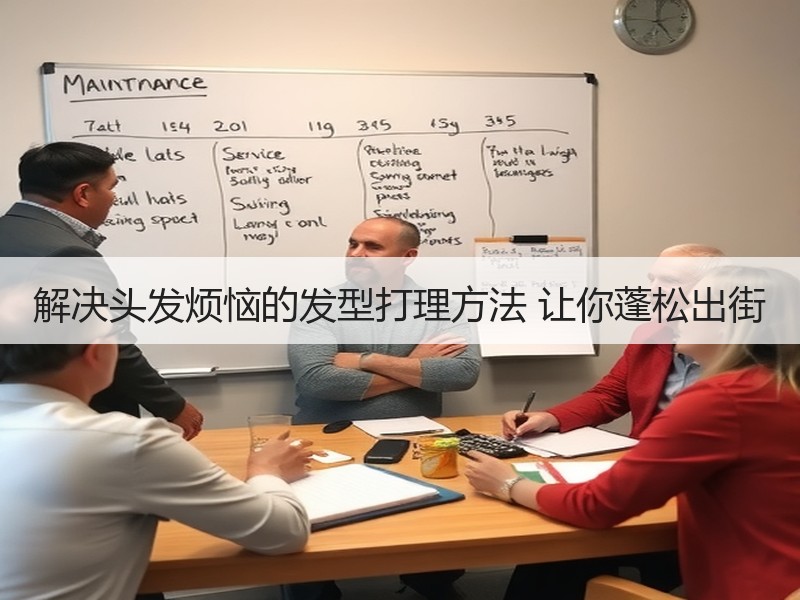 解决头发烦恼的发型打理方法 让你蓬松出街